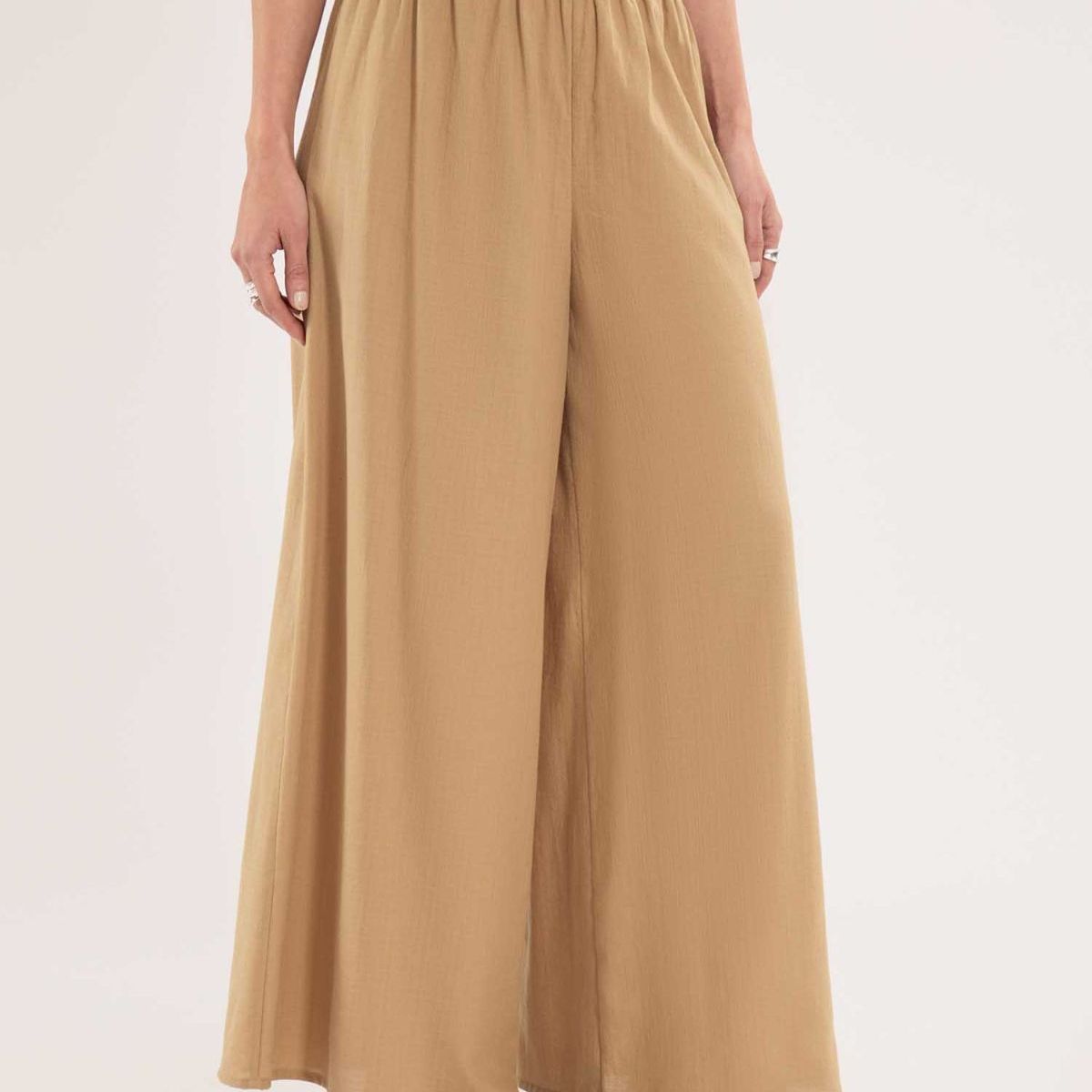 OSTU - Pantalón  Para Mujer Moda Marca Ostu Color Camel #40070853