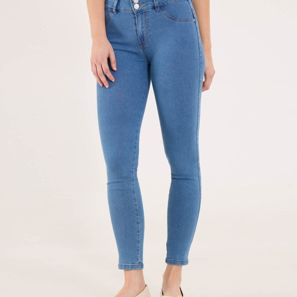 OSTU - Jean Para Mujer Push Up Marca Ostu Color Azul #40160535