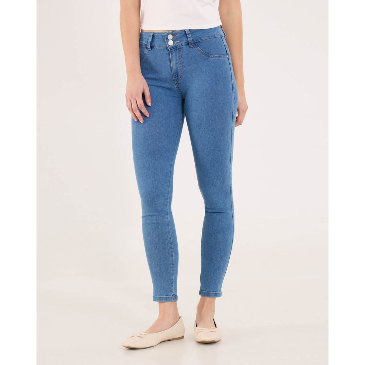 OSTU - Jean Para Mujer Push Up Marca Ostu Color Azul #40160535