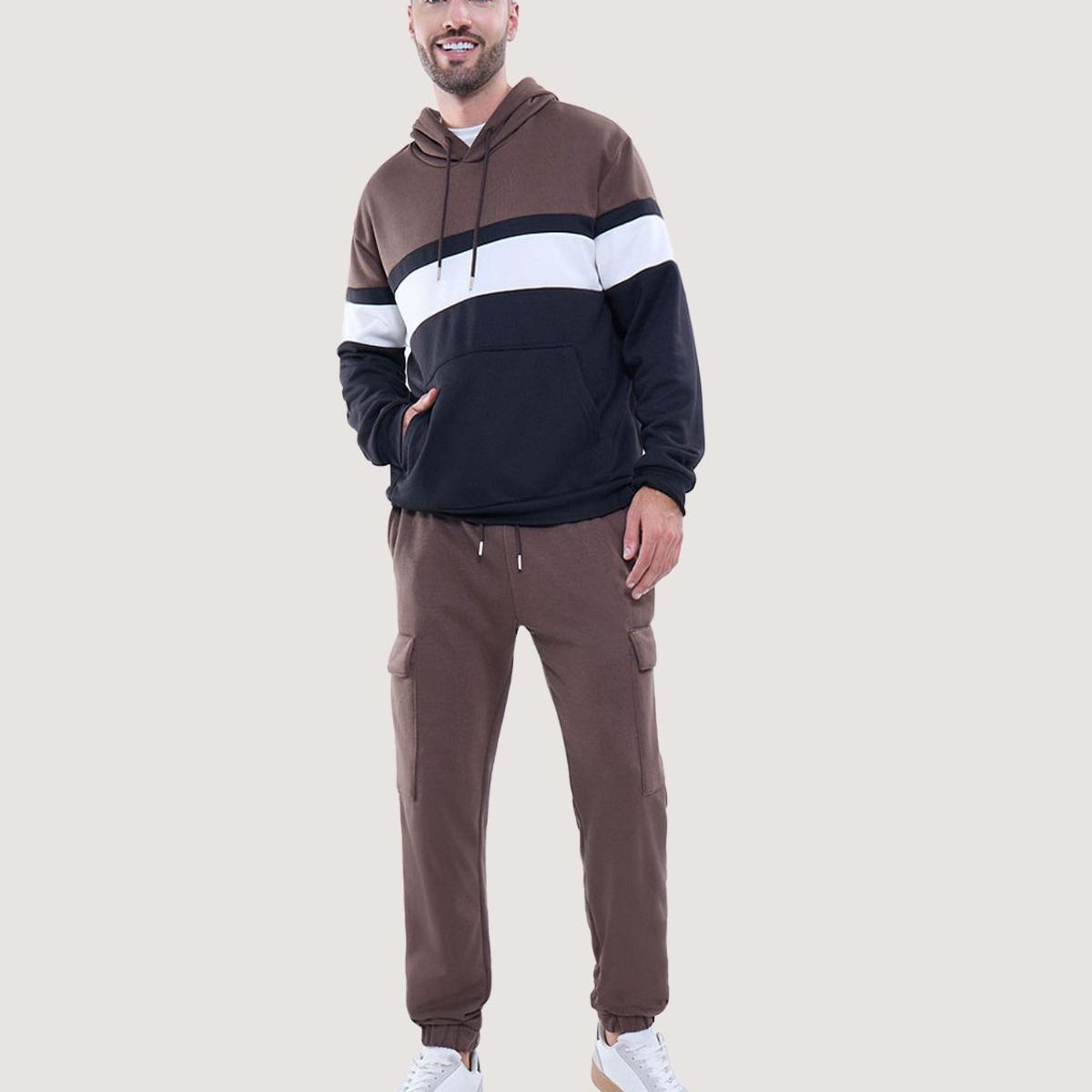 OSTU - Jogger Para Hombre  Marca Ostu En Color Café #60070412