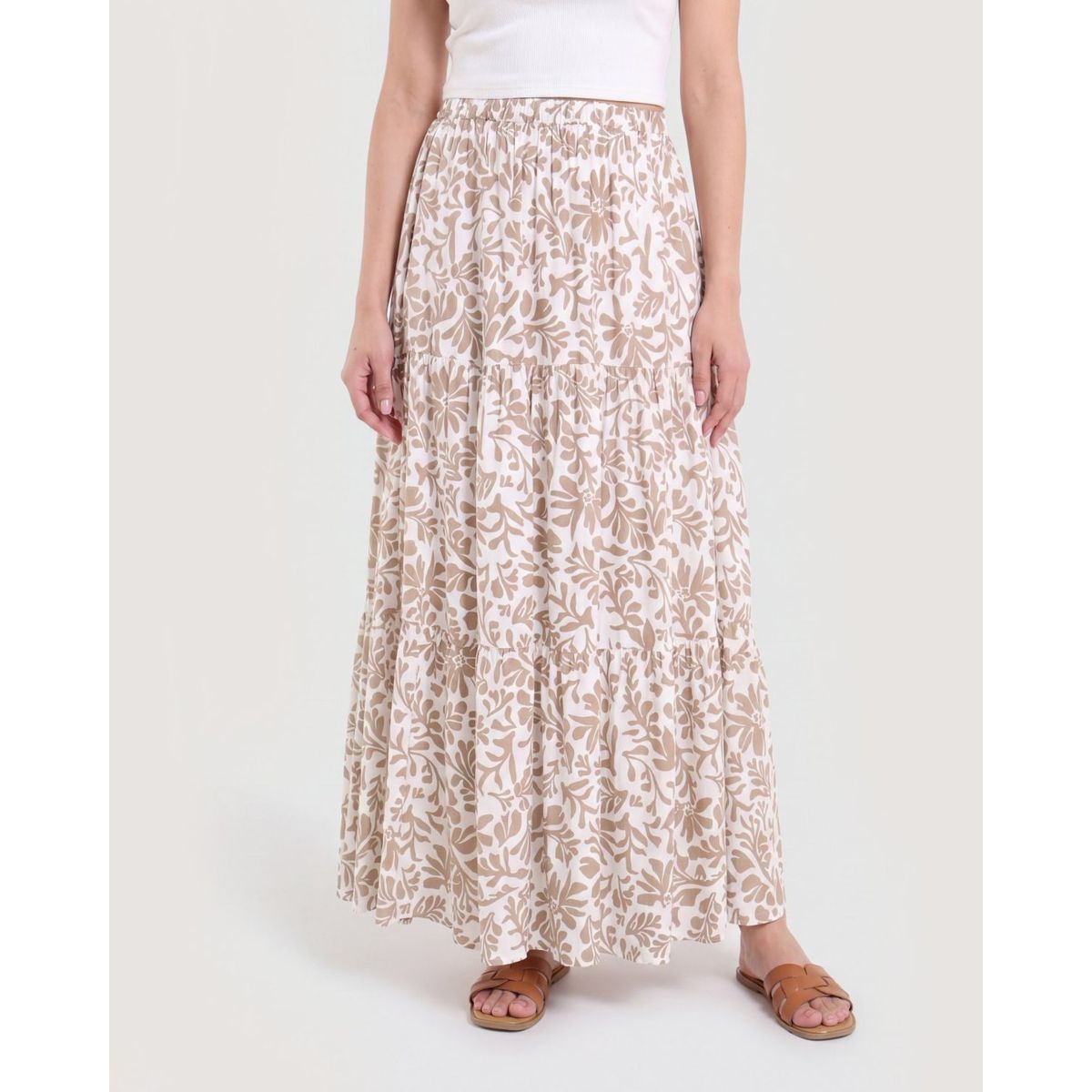 OSTU - Falda  Para Mujer Largo Marca Ostu #40148215-78545