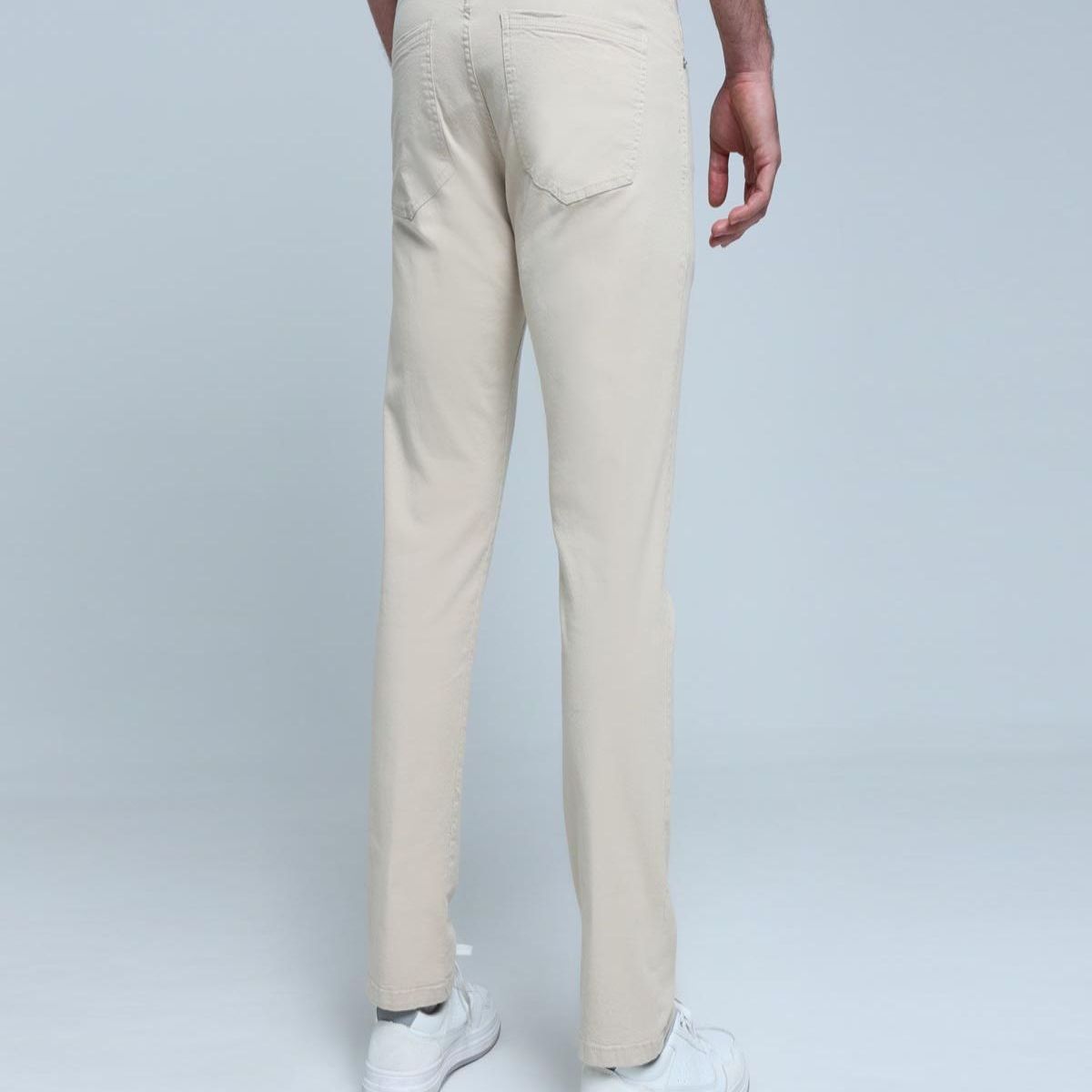 OSTU - Pantalon para Hombre marca Ostu color Caqui en Algodón #6007