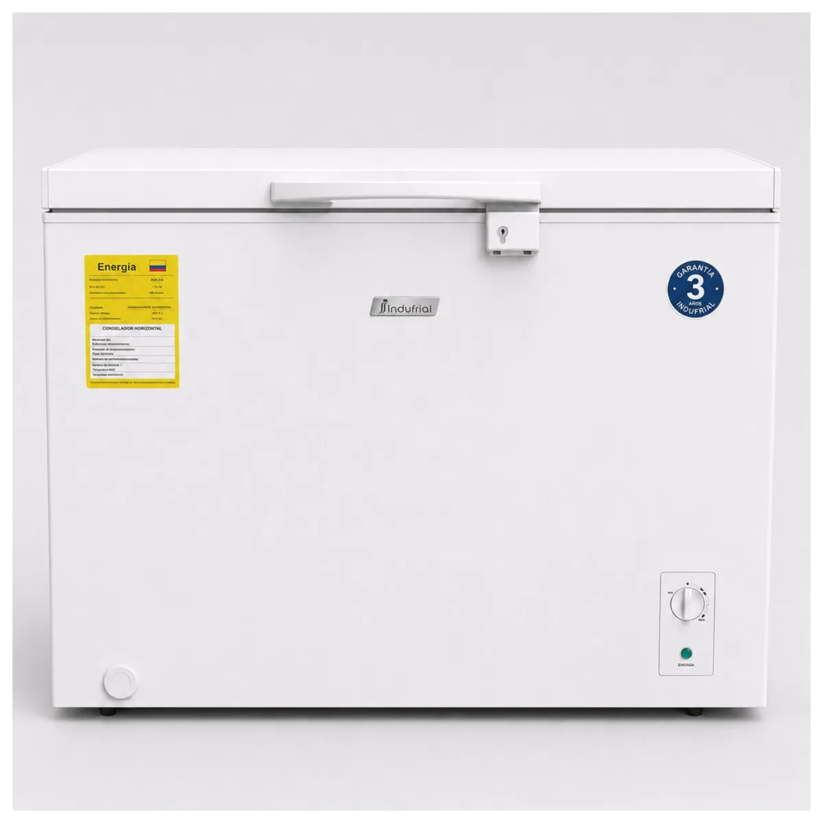 INDUFRIAL - Congelador Horizontal Dual Indufrial ICC-210 212L