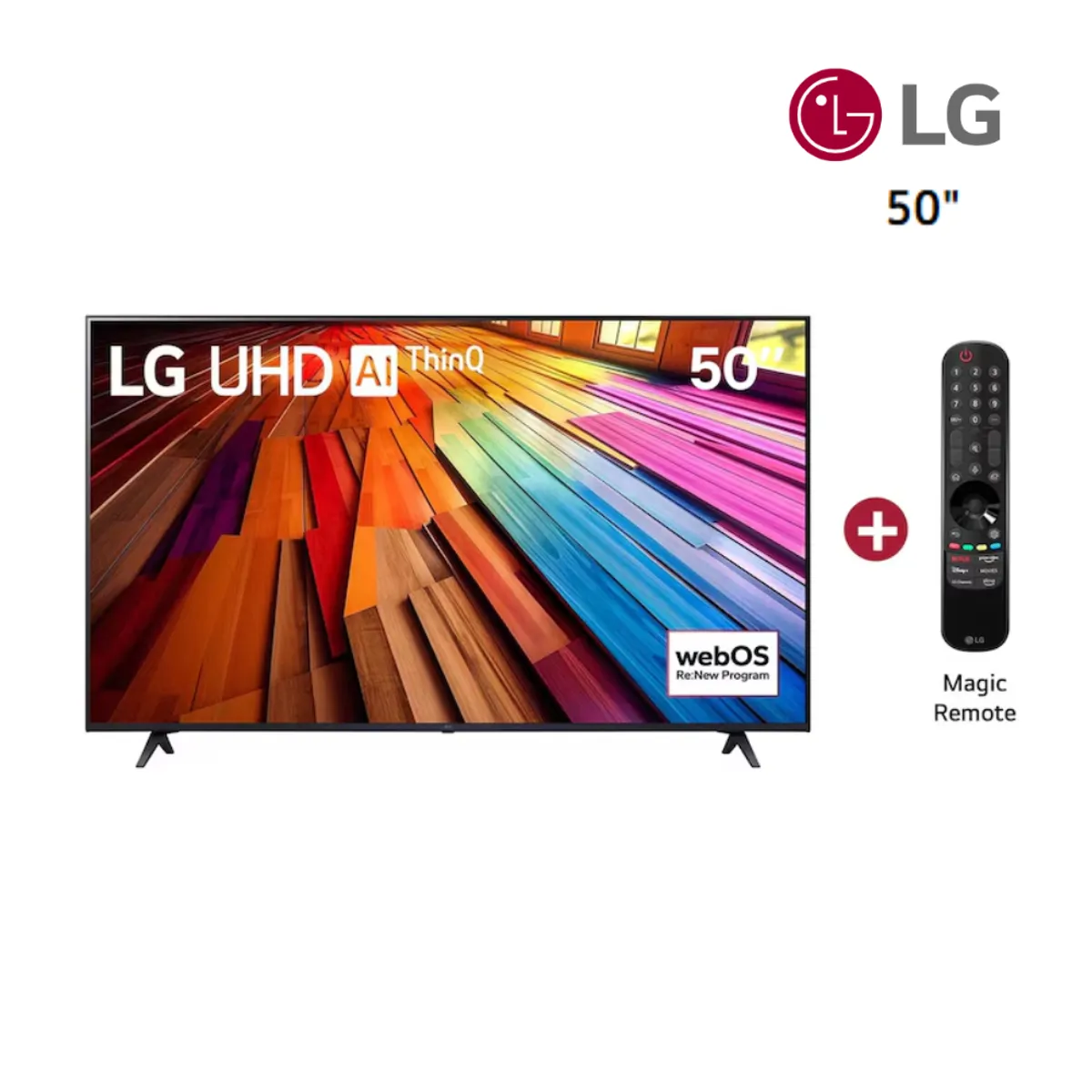 LG - Televisor LG 50 pulgadas  UHD UT80