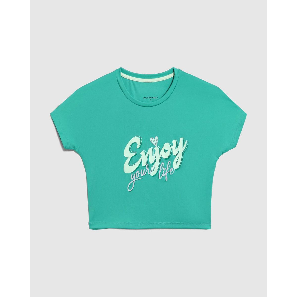PATPRIMO - Camiseta  Infantil Niña Manga Corta Patprimo Verde 86090332