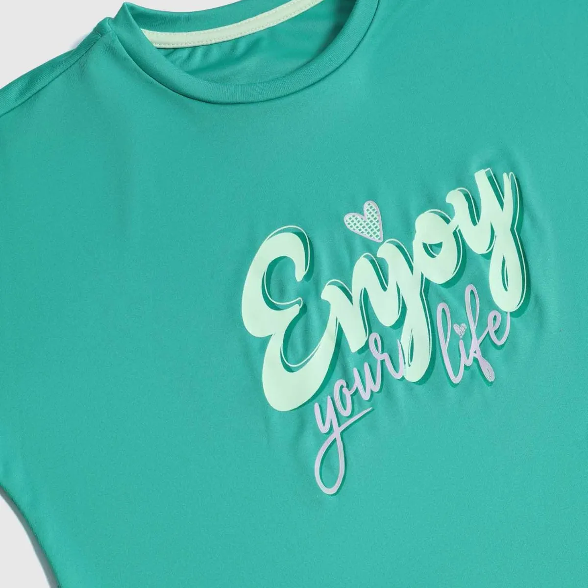 PATPRIMO - Camiseta  Infantil Niña Manga Corta Patprimo Verde 86090332