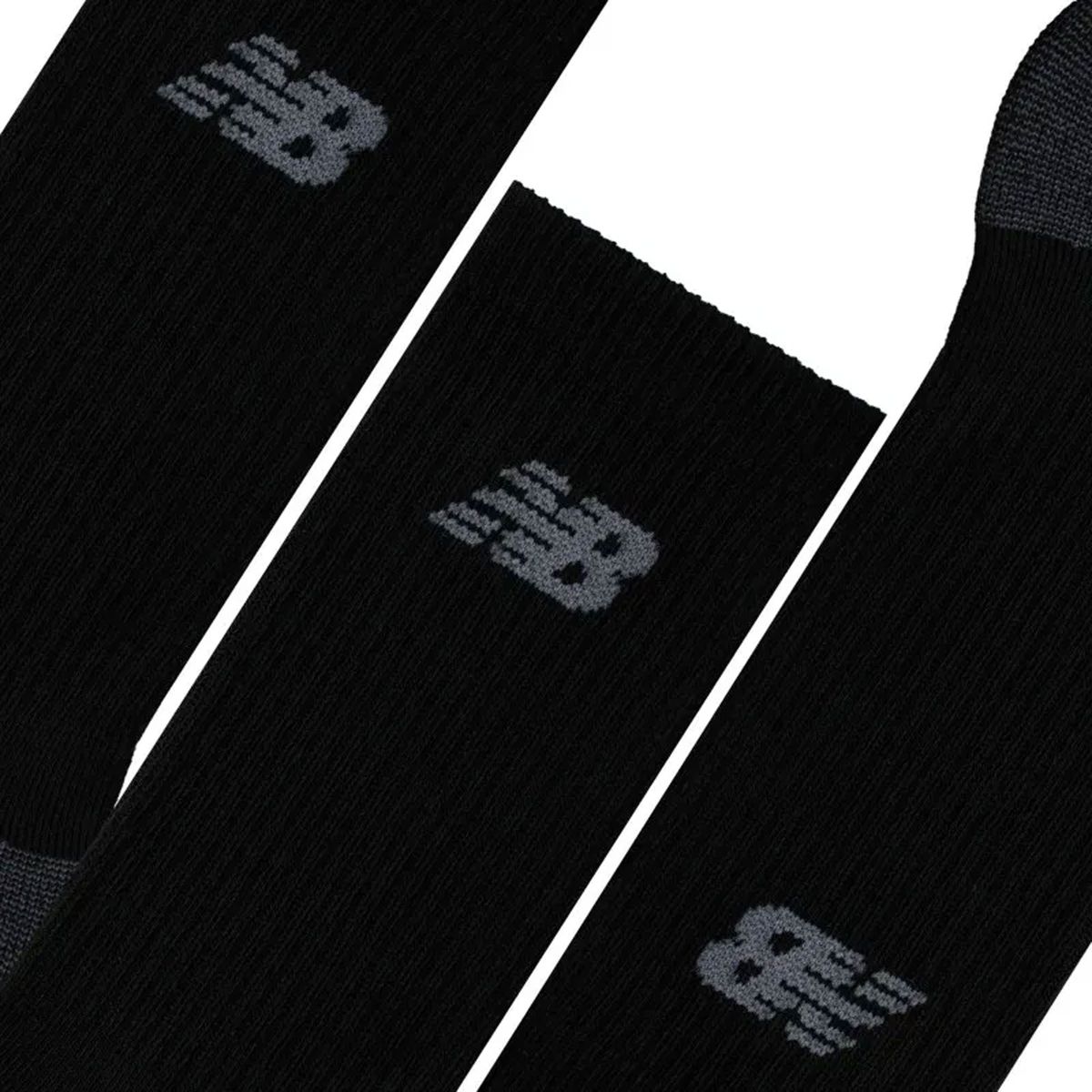 NEW BALANCE - Medias Deportivas New Balance Original Crew 3-P Negro Unisex