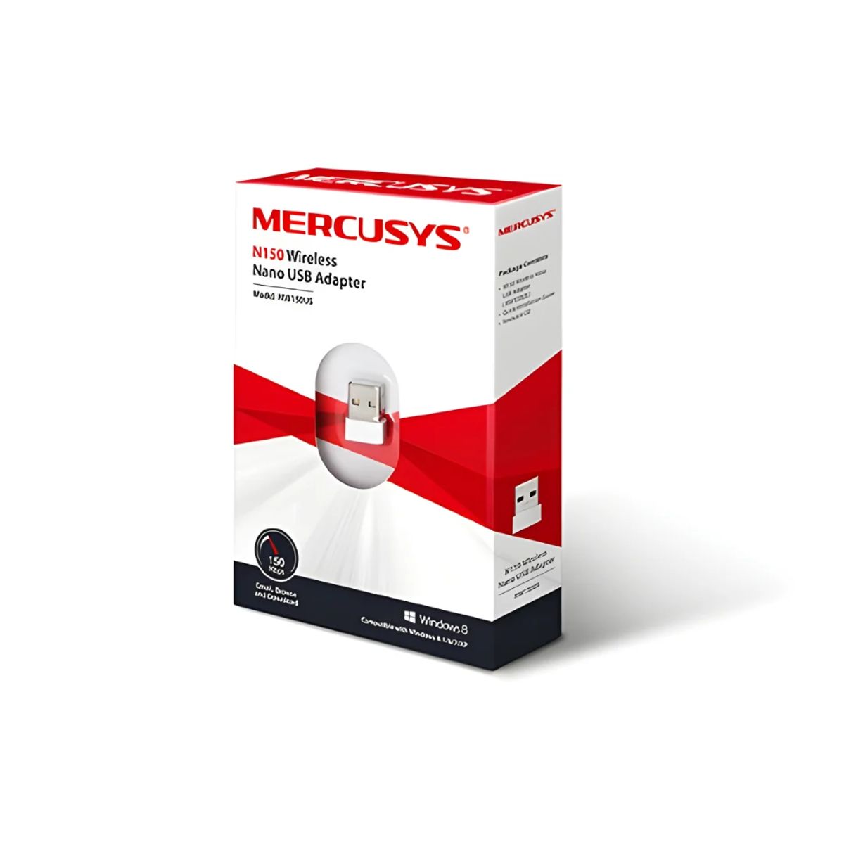 MERCUSYS - Adaptador USB Nano Mercusys MW150US N150 150Mbps