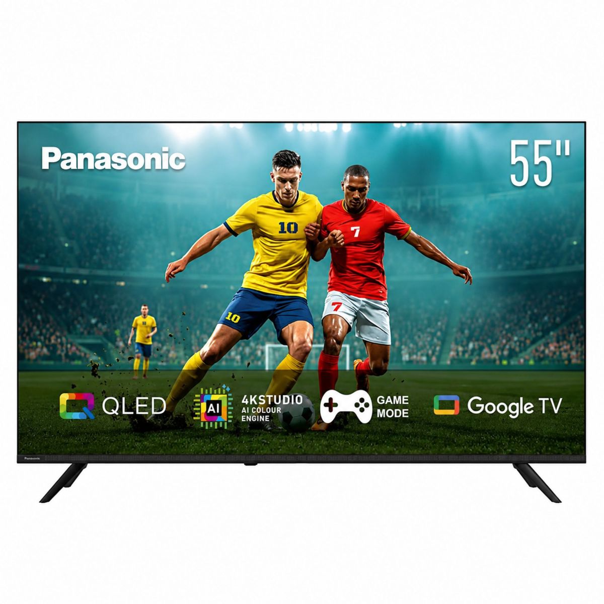 PANASONIC - Televisor Panasonic 55 Pulgadas QLED 4K UHD 50W80CPN