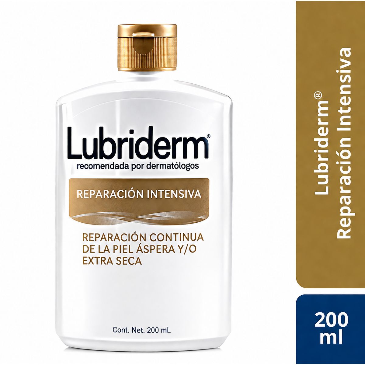 LUBRIDERM - Lubriderm Dorada Crema Humectante Reparación continua piel áspera y extra seca