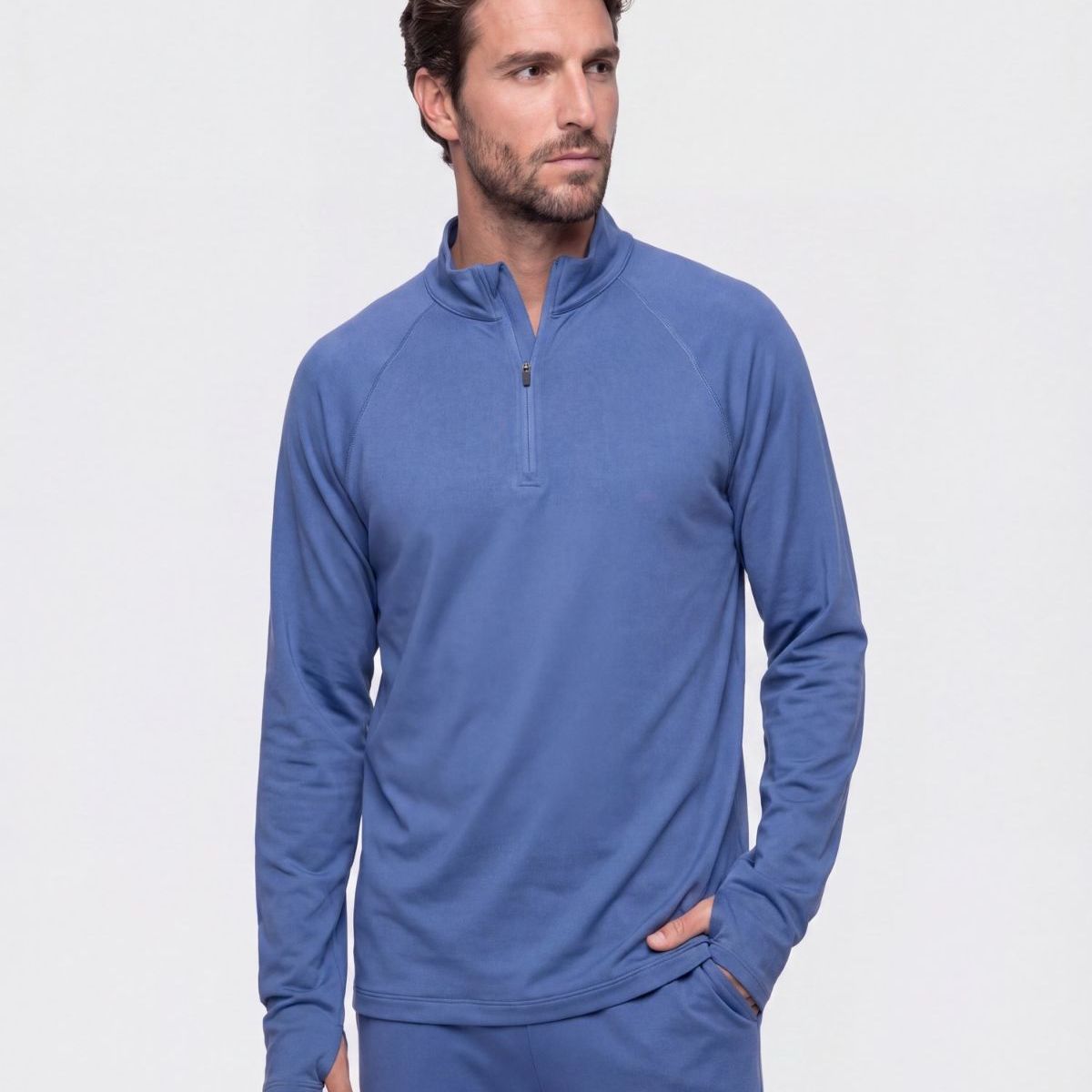 PATPRIMO - Buzo  Para Hombre Cuello Alto Patprimo Azul 44060311