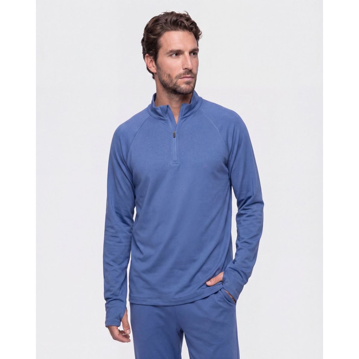 PATPRIMO - Buzo  Para Hombre Cuello Alto Patprimo Azul 44060311