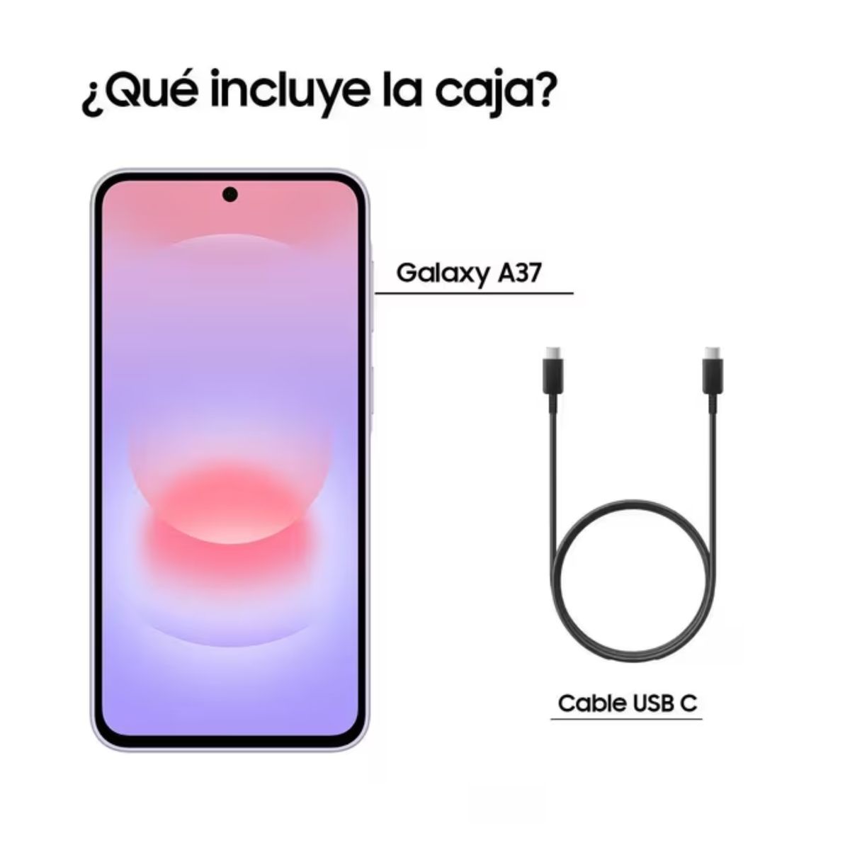 SAMSUNG - Celular Samsung Galaxy A37 5G 128GB Morado