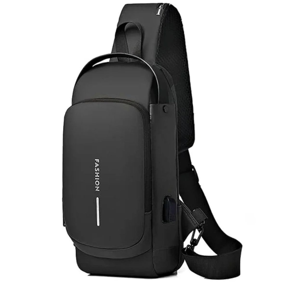 GENERICO - Bolso Morral Fashion Antirrobo - Negro