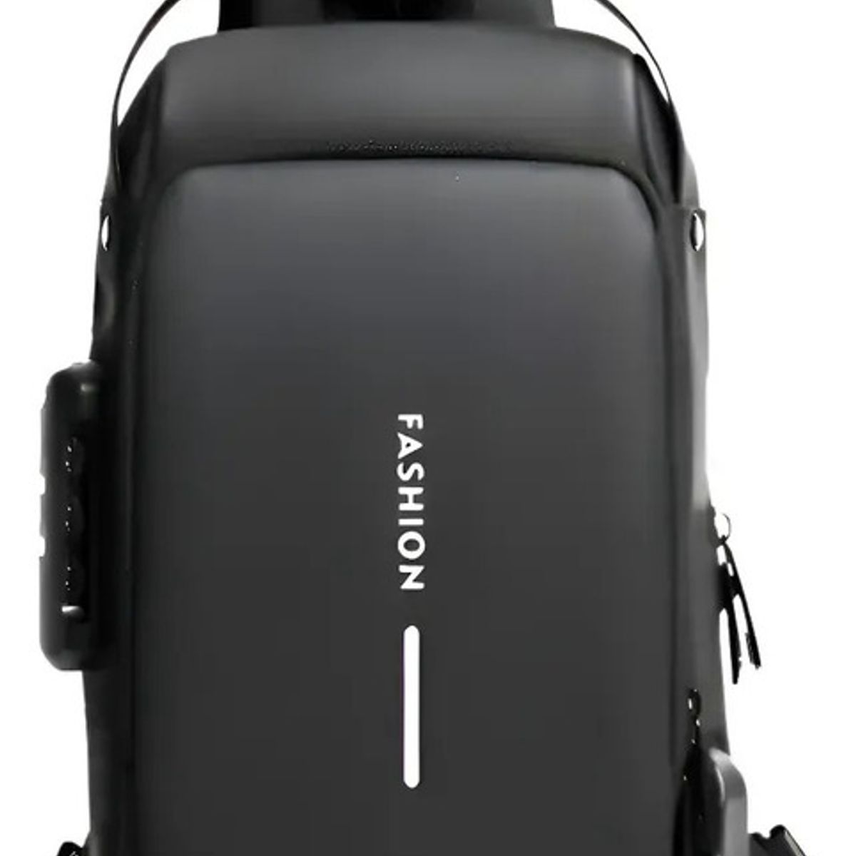 GENERICO - Bolso Morral Fashion Antirrobo - Negro