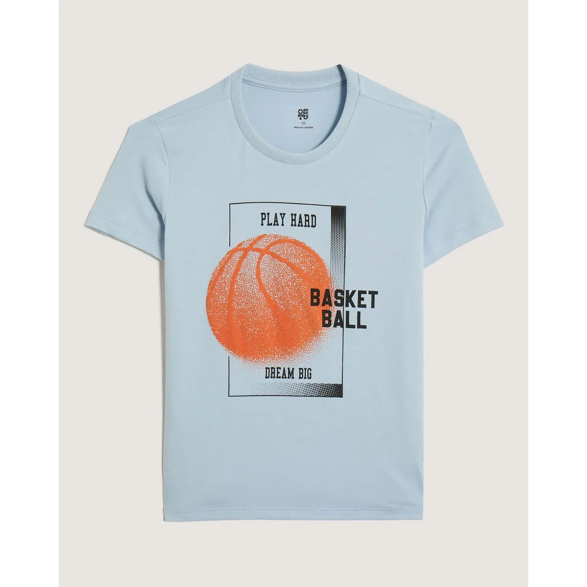 OSTU - Camiseta  Infantil Niño Manga Corta Ostu Azul #80090313