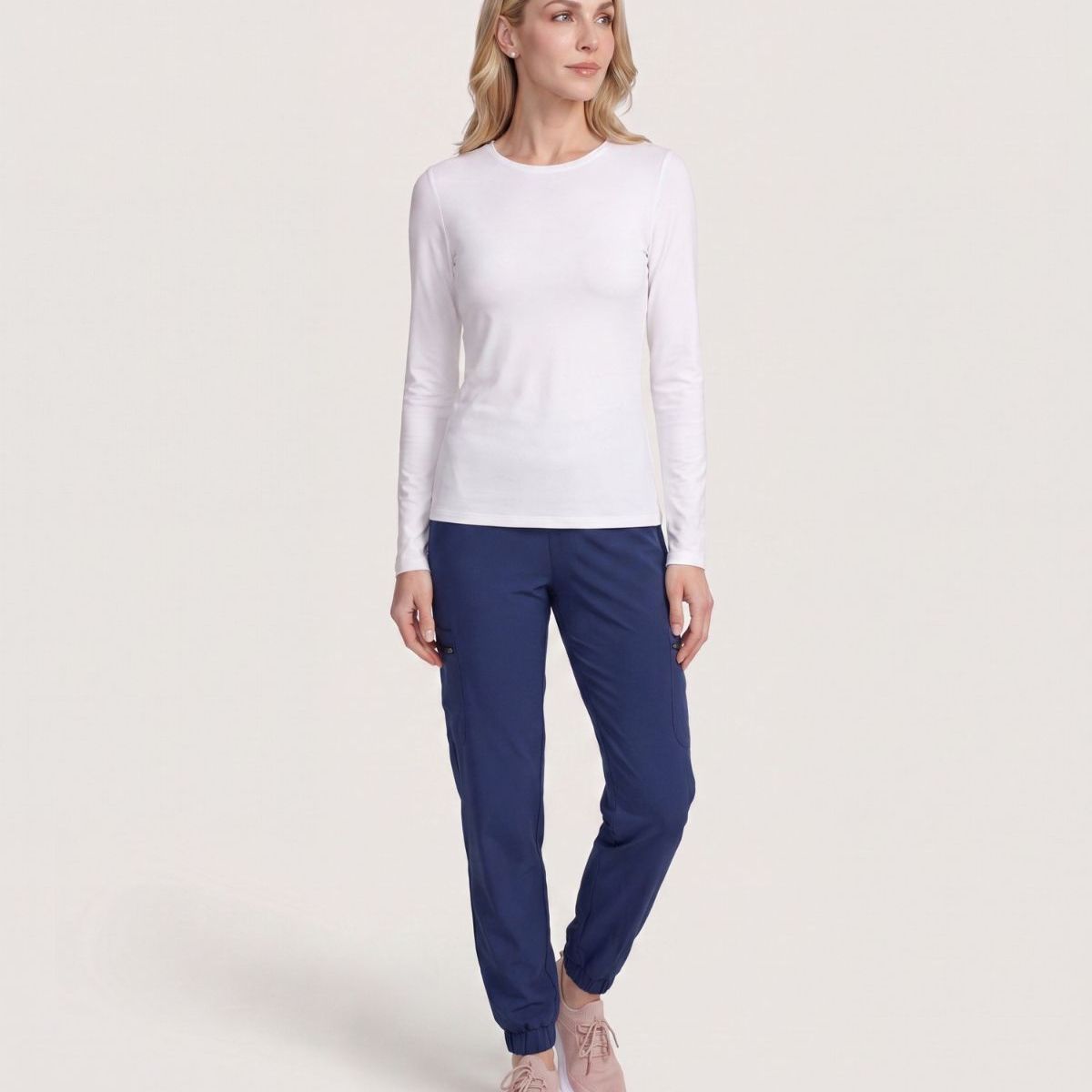 OSTU - Camiseta  Para Mujer Manga Corta Marca Ostu Blanco 40099829