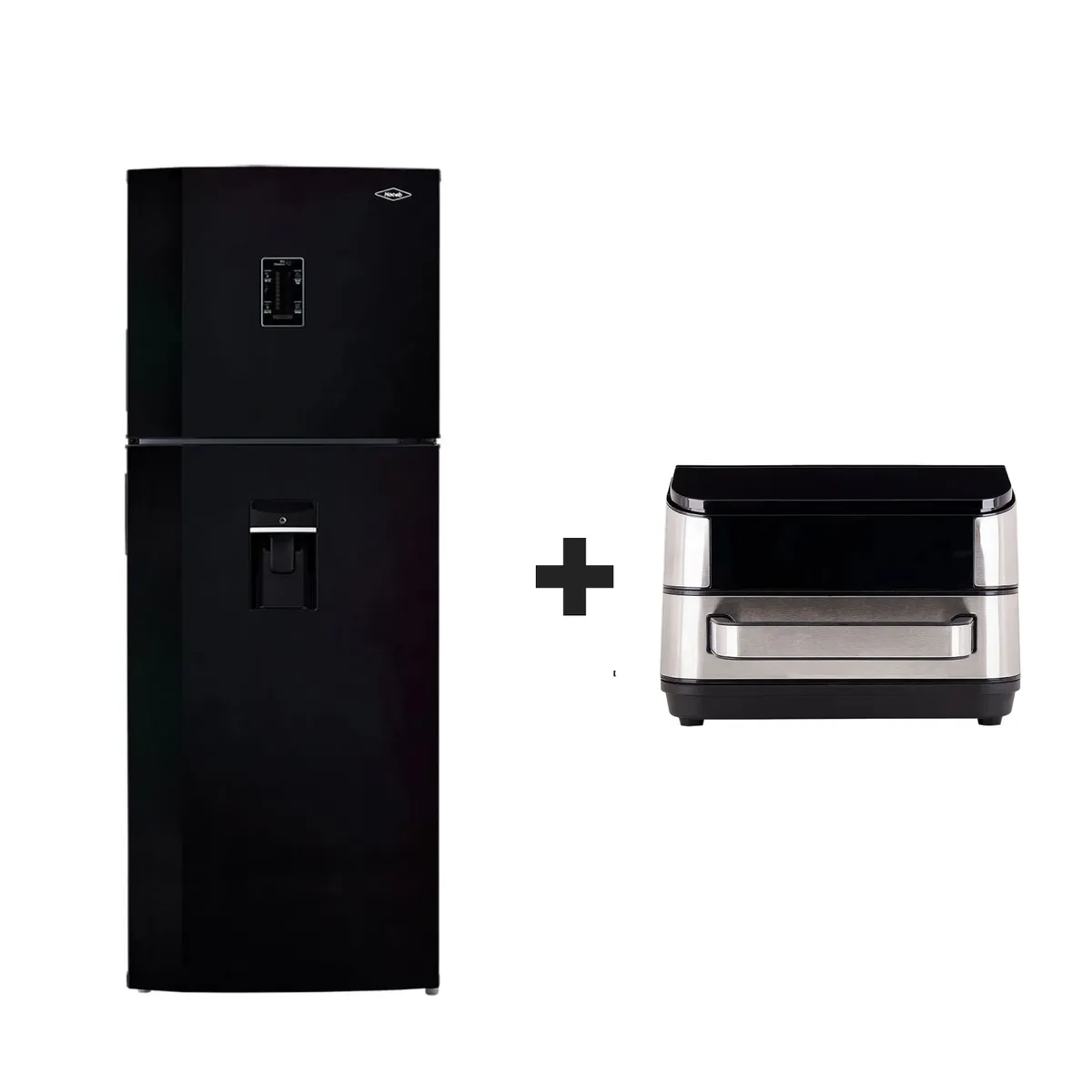 HACEB - Combo Haceb Nevera 448lts Inverter + Freidora Y Horno Pizza