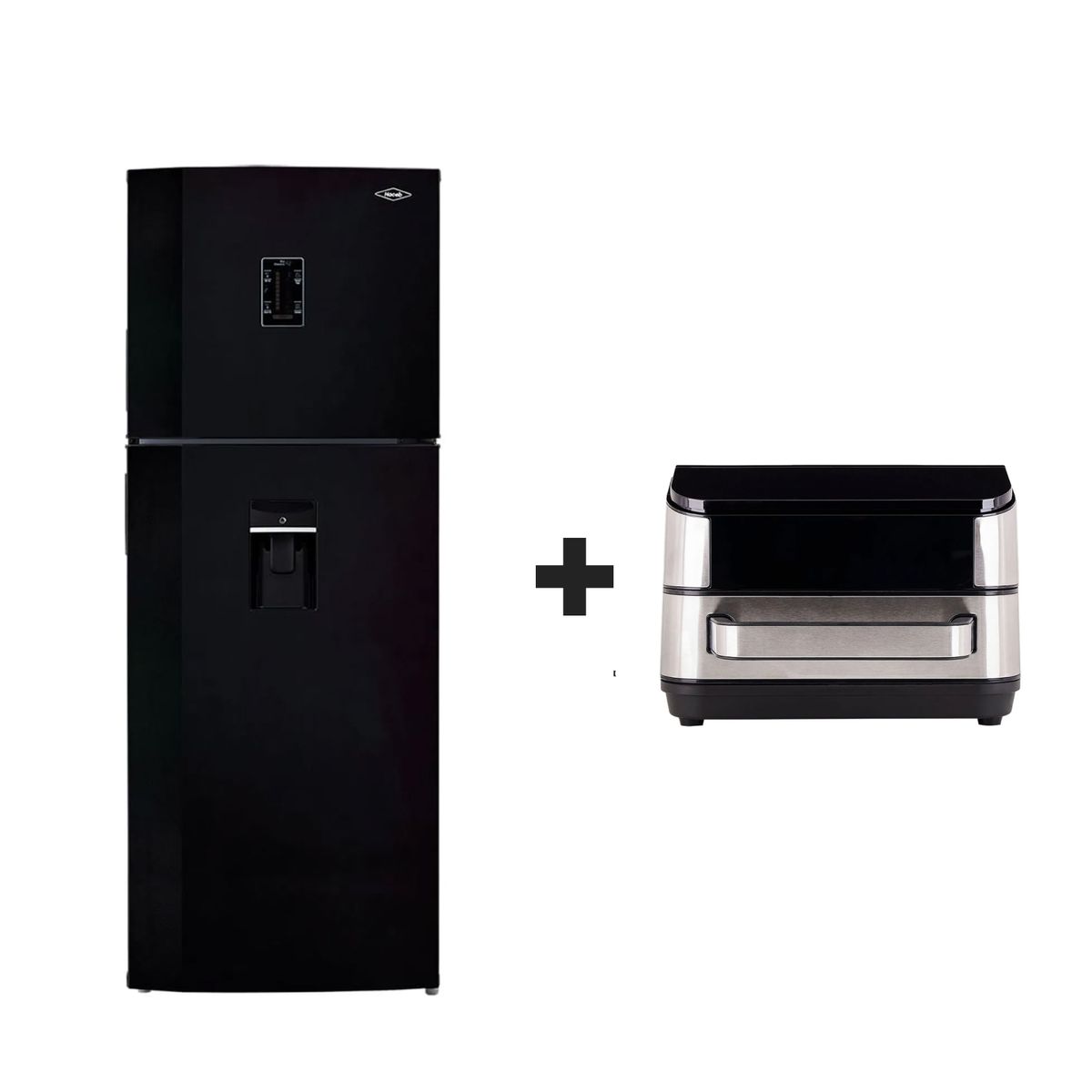 HACEB - Combo Haceb Nevera 448lts Inverter + Freidora Y Horno Pizza