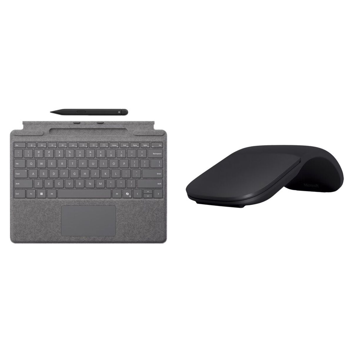 MICROSOFT - Microsoft Surface Pro Funda Teclado con Slim Pen 2 y Ratón Arc Bluetooth Negro