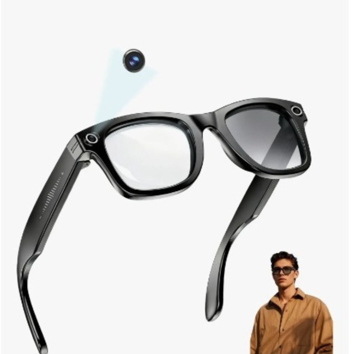 AMERICAN GENERICS - Gafas Inteligentes Con Cámara Y Grabación De Video