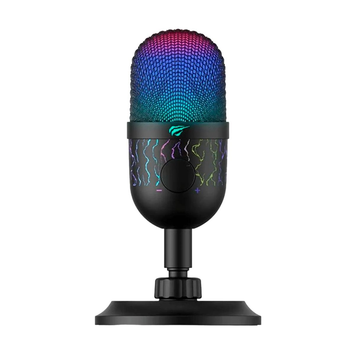HAVIT - Micrófono Gamer Gamenote Havit Gk52 Rgb Negro