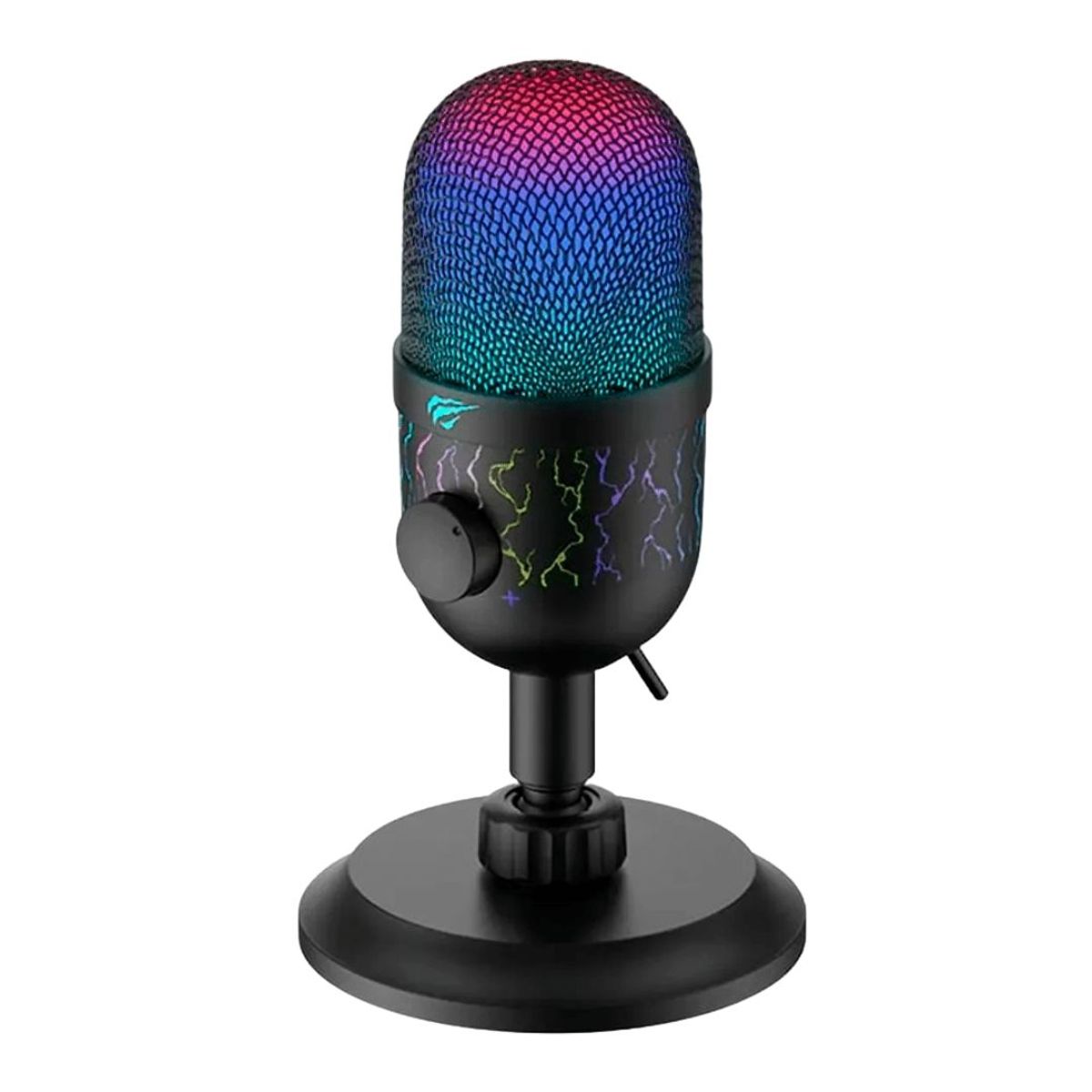 HAVIT - Micrófono Gamer Gamenote Havit Gk52 Rgb Negro