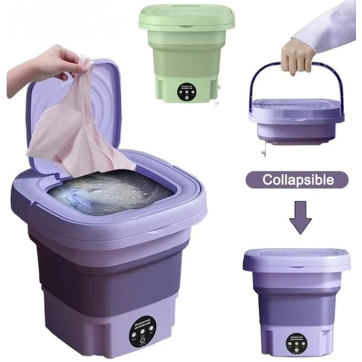 SKY - Mini Lavadora Original Portátil 8L para Calcetines y Ropa Interior