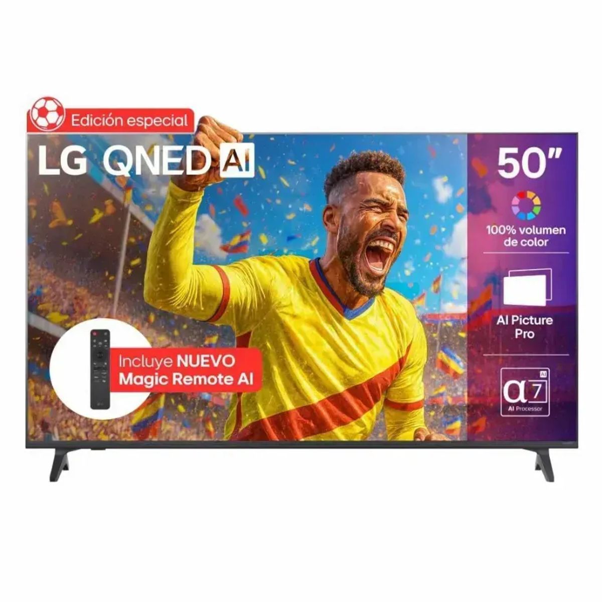 LG - Televisor LG 50 Pulgadas Qned Uhd4k Smart Tv 50qned73asa