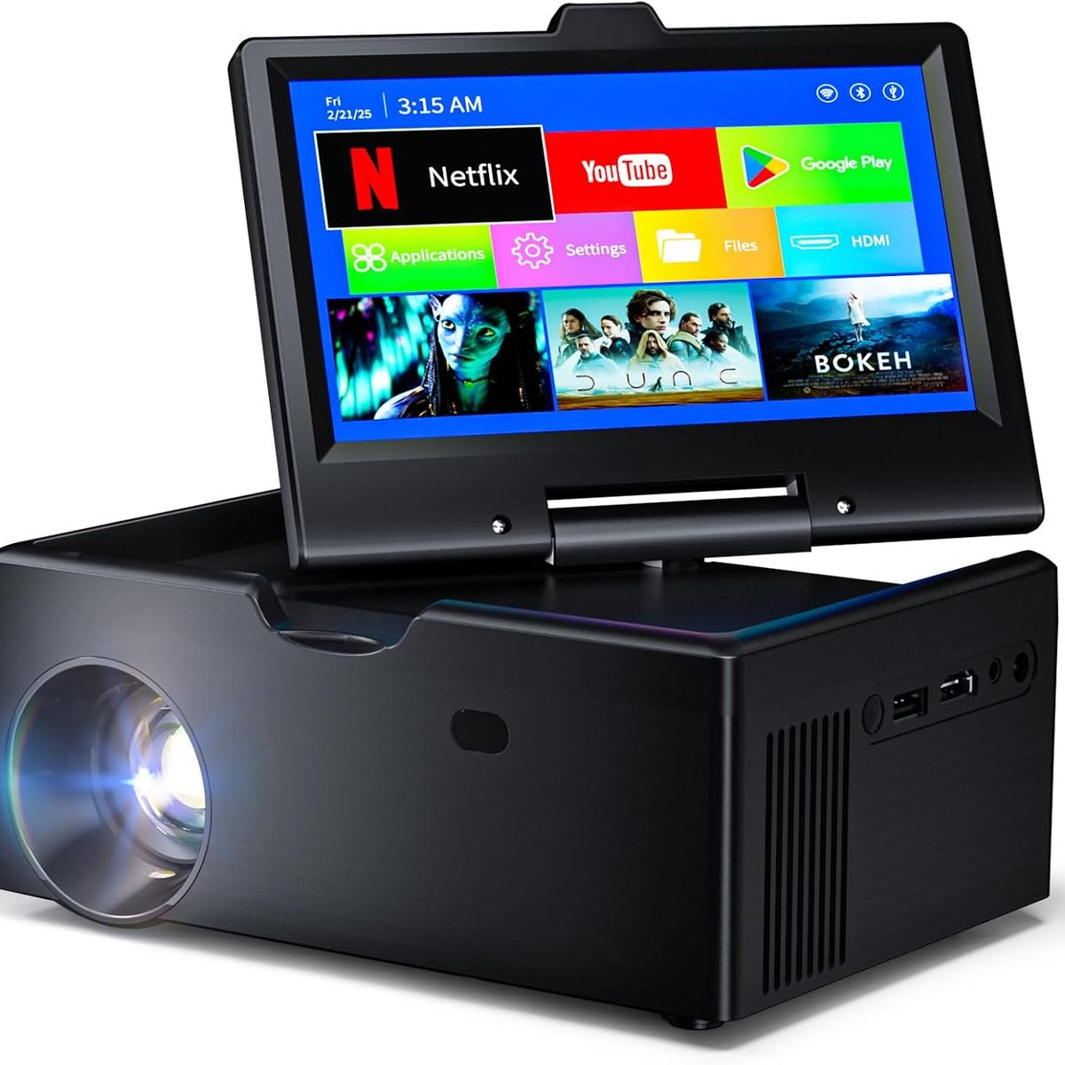 GENERICO - Smart TV 7 Táctil con WiFi y HDMI - Compacto para Cocina con Apps Integradas