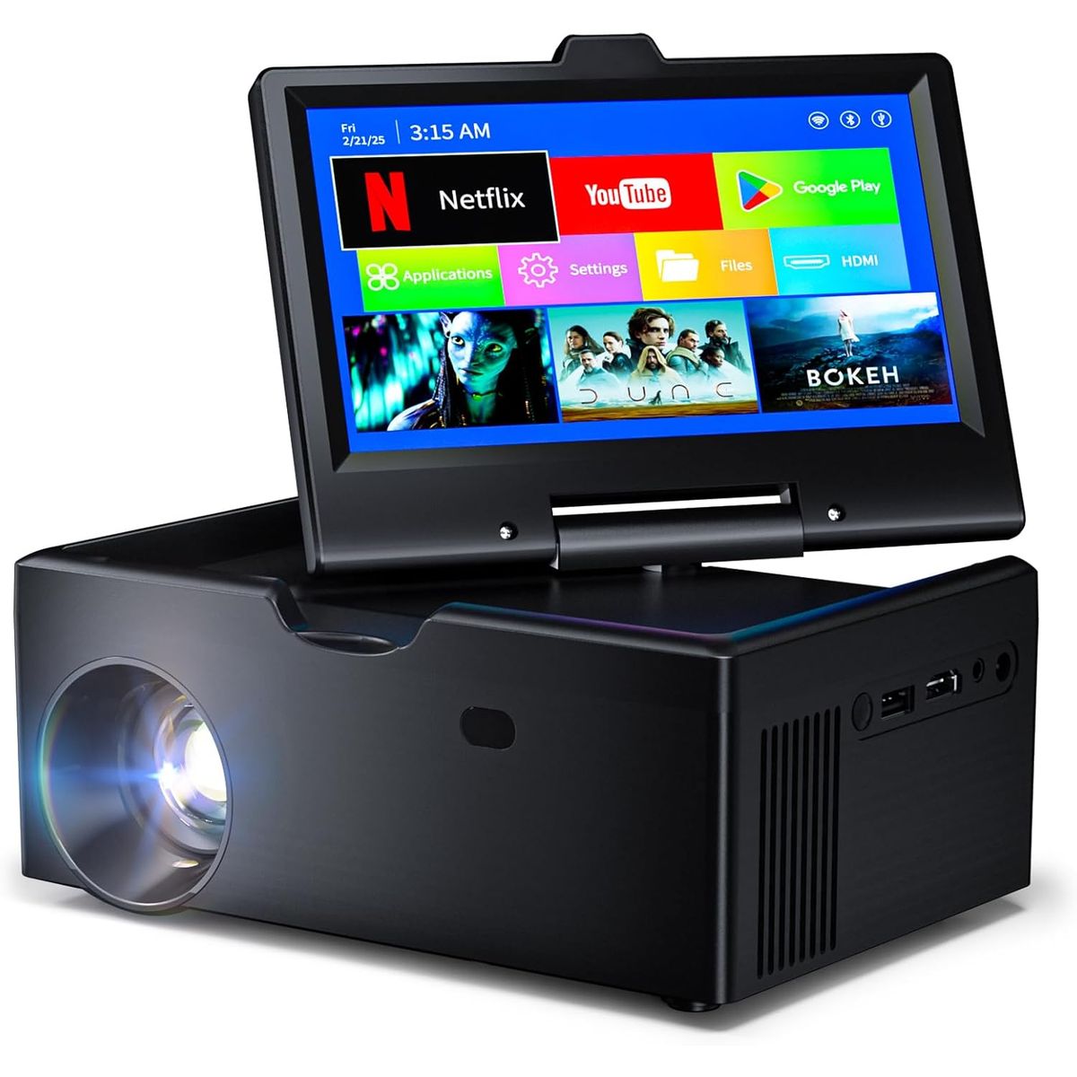 GENERICO - Smart TV 7 Táctil con WiFi y HDMI - Compacto para Cocina con Apps Integradas