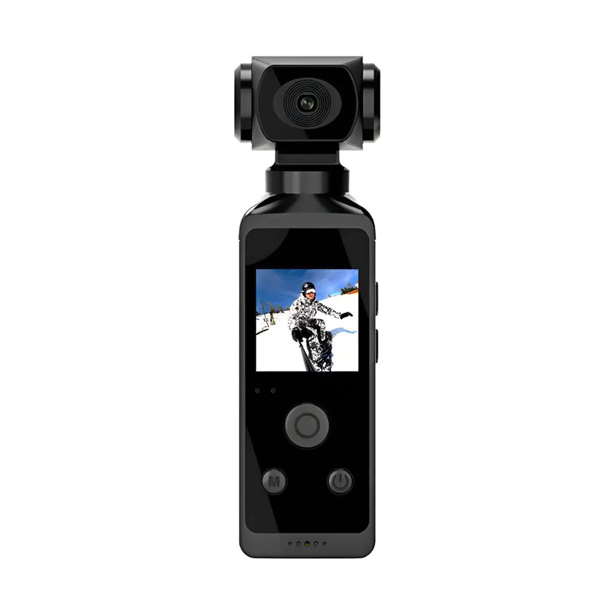 KRONO - Cámara Deportiva 4k Estabilizador Video Camara Pocket Wifi