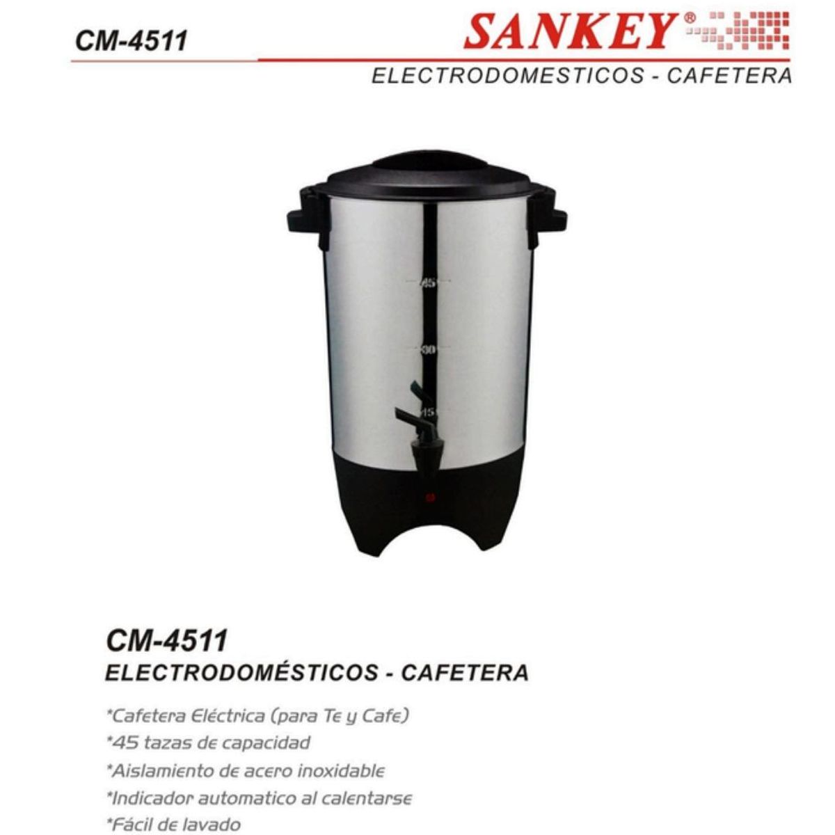 SANKEY - CAFETERA