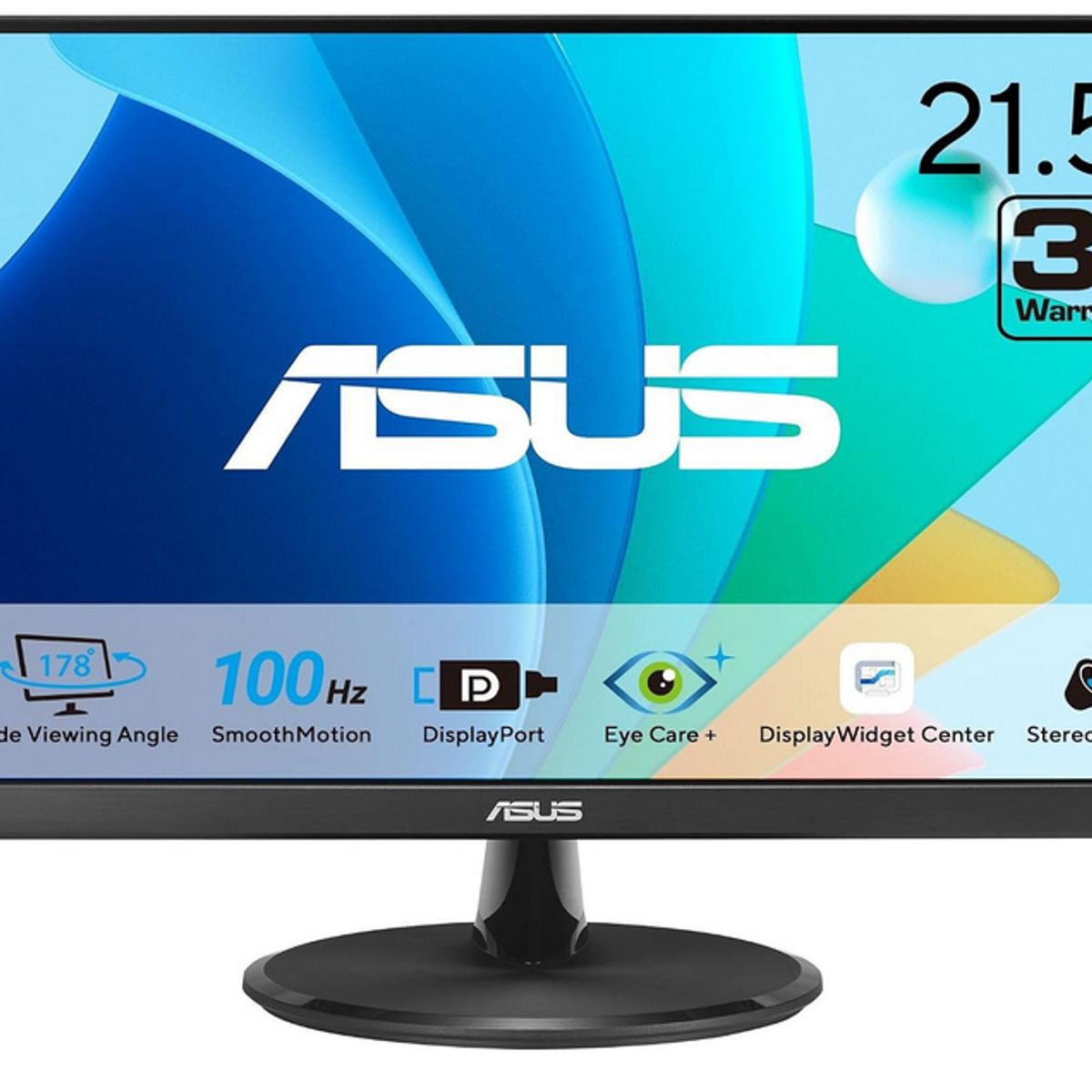 ASUS - Monitor ASUS VP229HF 22 Pulgadas Full HD IPS 100Hz 1ms HDMI Adaptive Sync