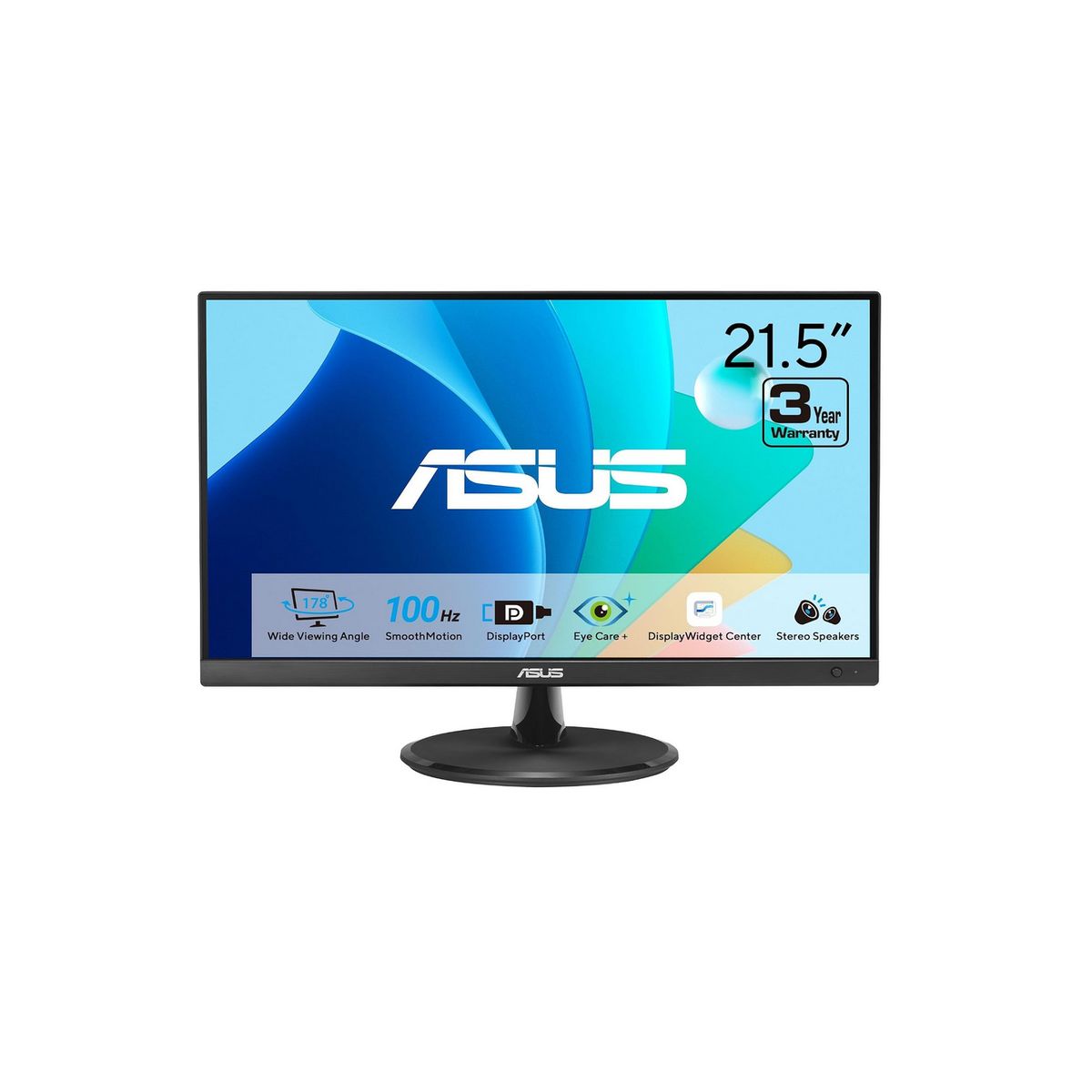 ASUS - Monitor ASUS VP229HF 22 Pulgadas Full HD IPS 100Hz 1ms HDMI Adaptive Sync