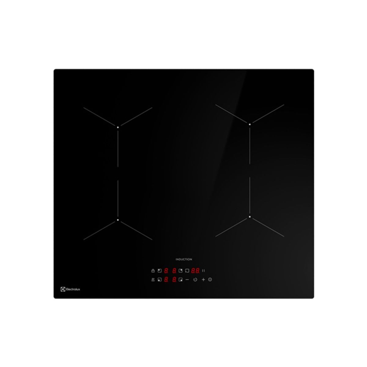ELECTROLUX - Estufa de Empotrar Inducción Electrolux 4 Puestos Tecnología PowerBoost Negro IE4TW