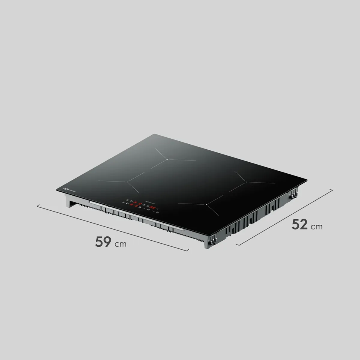 ELECTROLUX - Estufa de Empotrar Inducción Electrolux 4 Puestos Tecnología PowerBoost Negro IE4TW