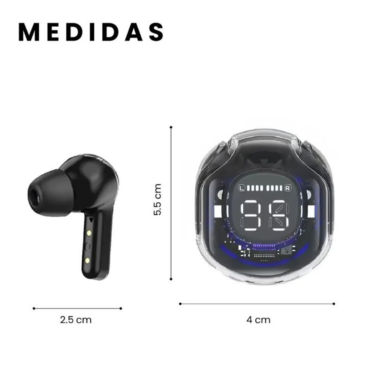 INNOVA - Audífonos Inalámbricos Ultrapods Pro Sonido Envolvente