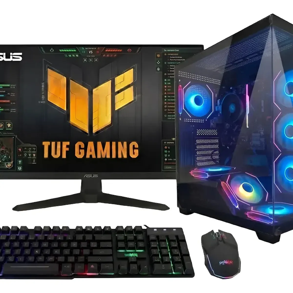 POWER GROUP - PC GAMER POWER GROUP RYZEN 7 8700F 16GB RAM 1TB SSD RTX 3050 + MONITOR 24''