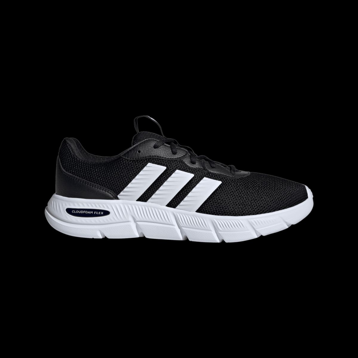 ADIDAS - Adidas Cloudfoam Flex Laces Tenis negro de hombre lifestyle