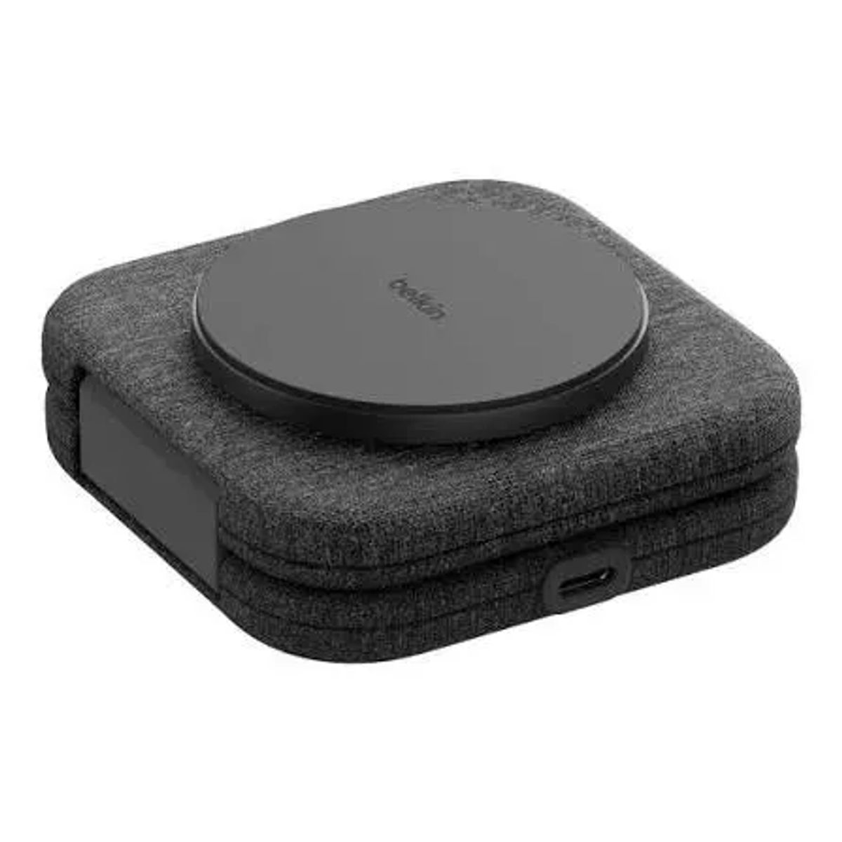 BELKIN - Cargador Inalámbrico Magnético Belkin Travel Qi2 3 en 1 compatible con Iphone Y Android