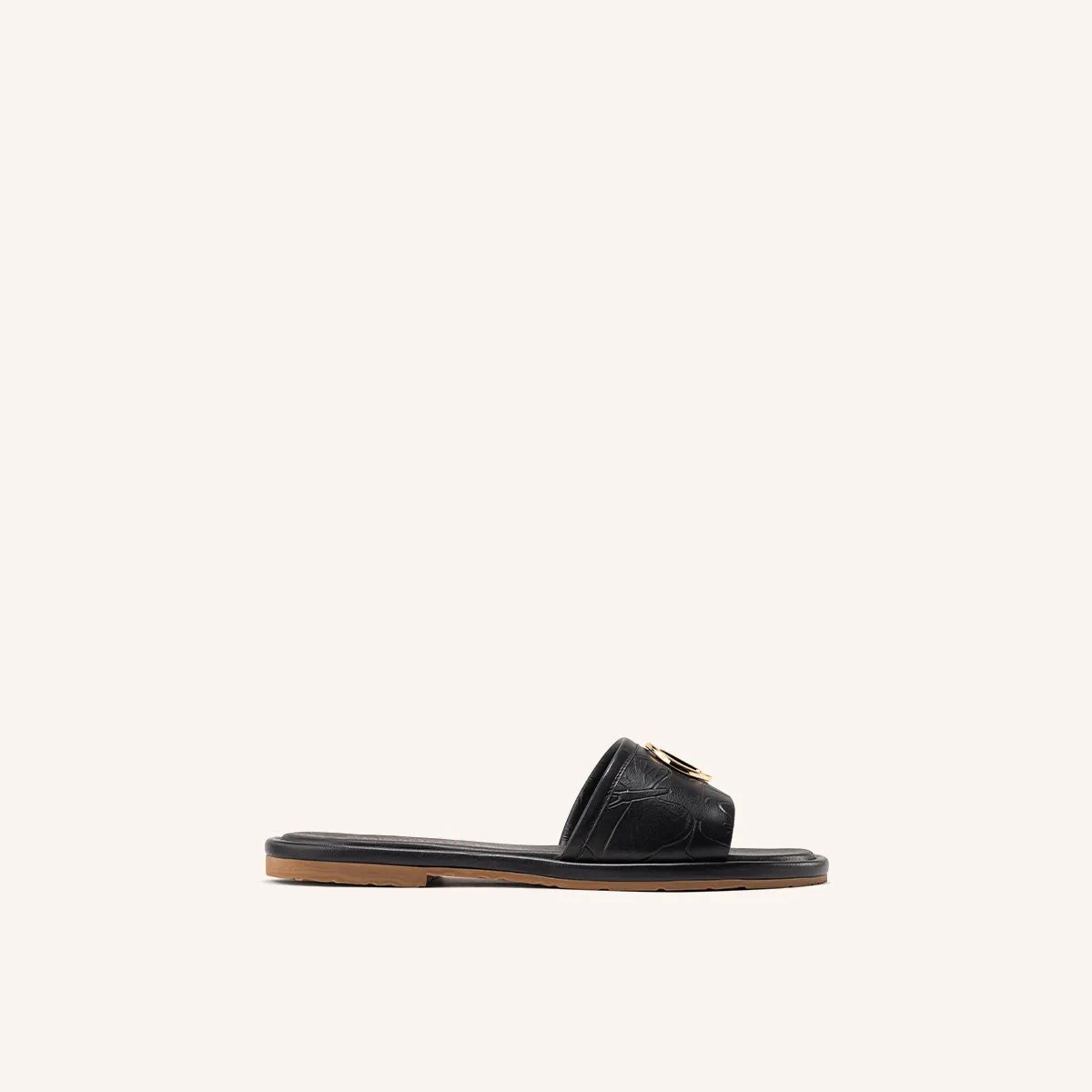 MARIO HERNANDEZ - Sandalias Salento Negro Mps Beach