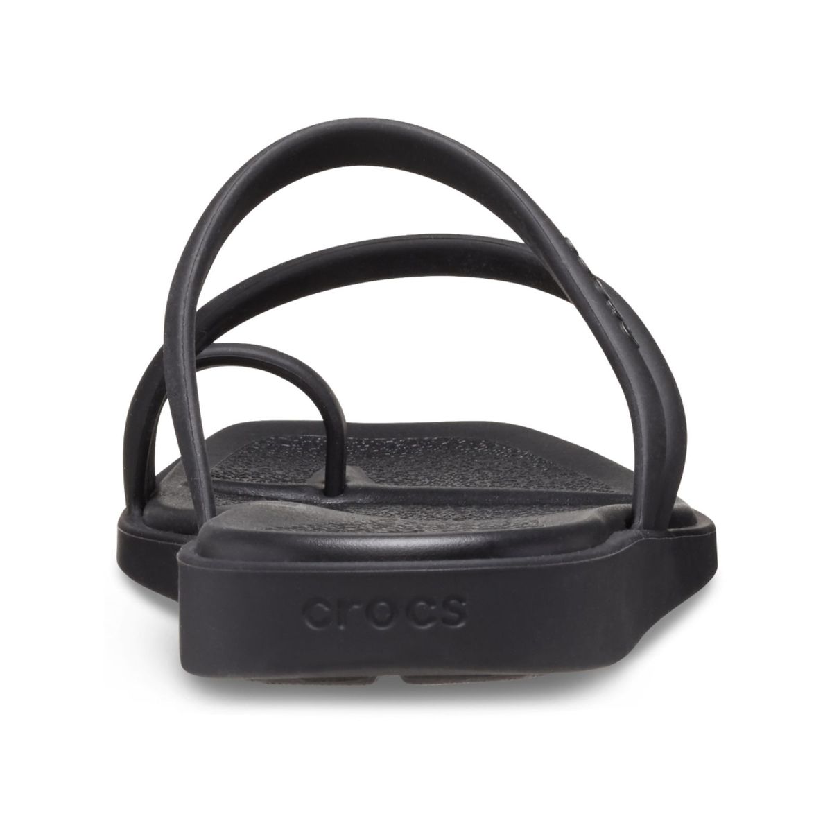 CROCS - Sandalias Crocs Miami Toe Loop Sandal Negro Mujer
