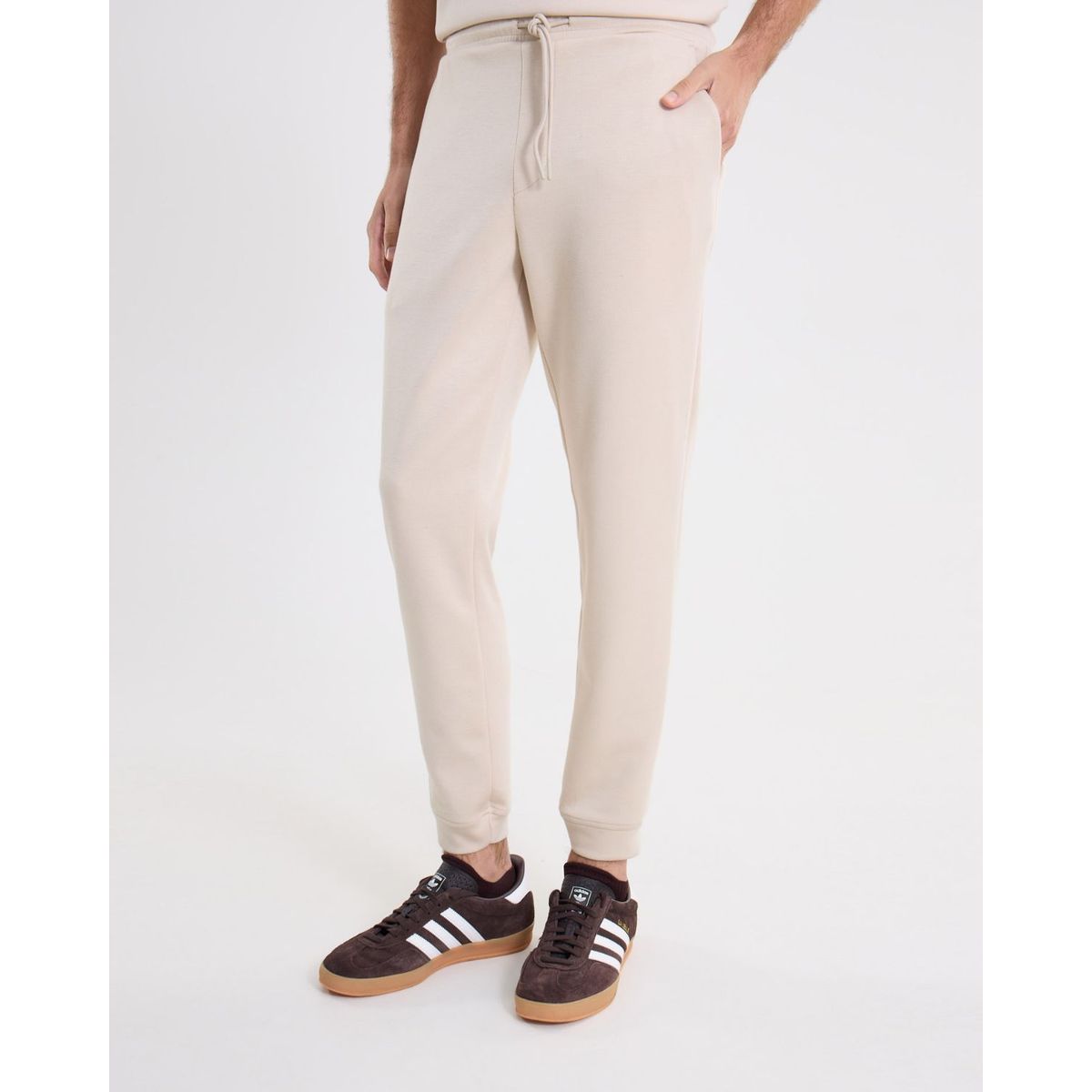 ATMOS - Jogger Básico Comfort Plush  Para Hombre Café Atmos