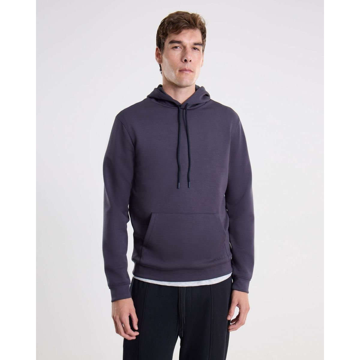 ATMOS - Buzo Hoodie Plush  Para Hombre Gris Atmos