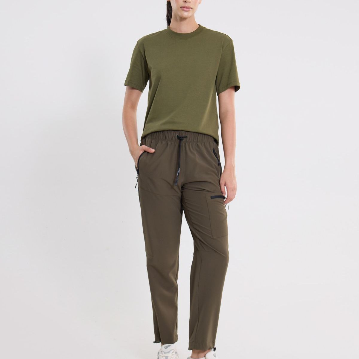 ATMOS - Pantalón Outdoor Básico  Para Mujer Verde Atmos