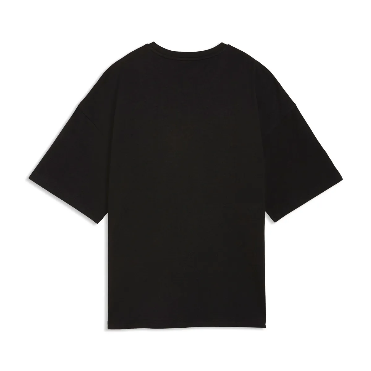 PUMA - Camisa Deportiva Puma Originals Ess Graphics Leo Negro Mujer
