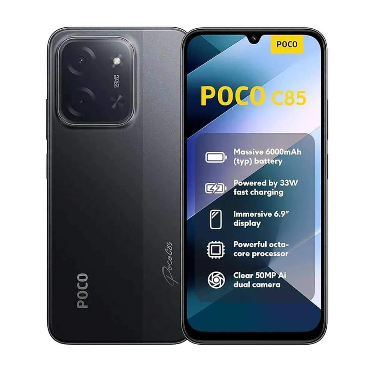 XIAOMI - Celular Xiaomi Poco C85 128GB 6GB Negro