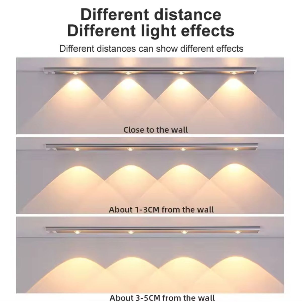 AMERICAN GENERICS - Lámpara LED USB Recargable con Sensor de Movimiento Inteligente