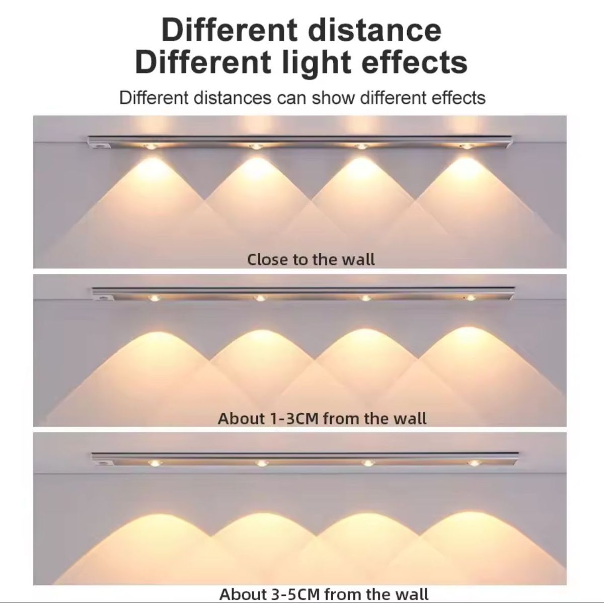 AMERICAN GENERICS - Lámpara LED USB Recargable con Sensor de Movimiento Inteligente